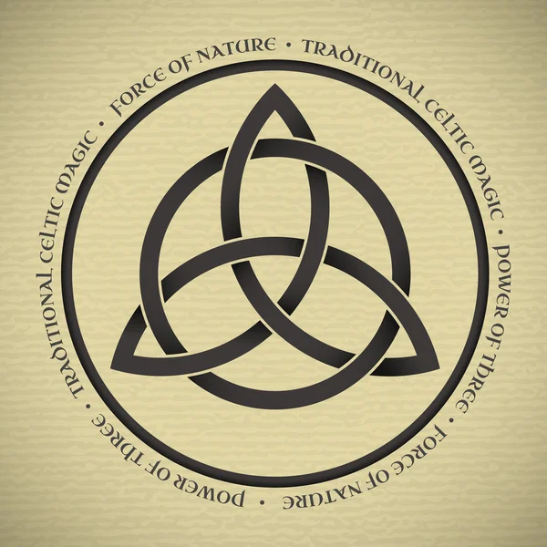 Triquetra sembolü — Stok Vektör