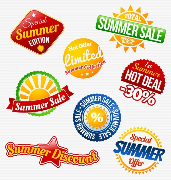 Summer sale — Stock Vector