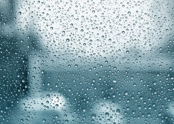 Gotas en la ventana — Foto de Stock