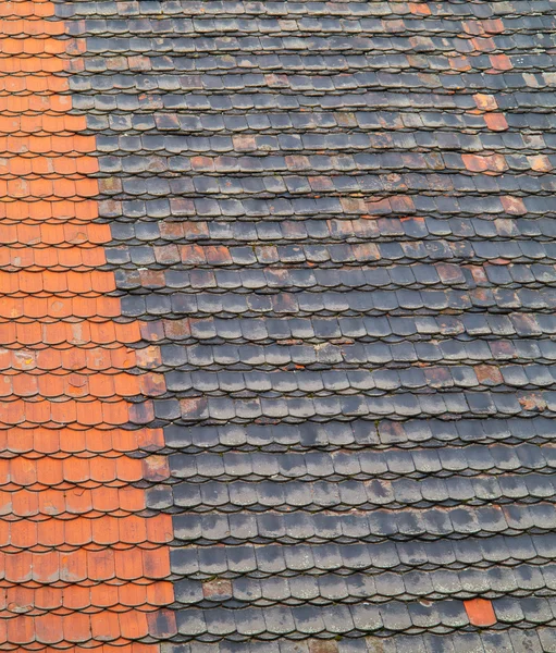Struttura del tetto a due colori — Foto Stock