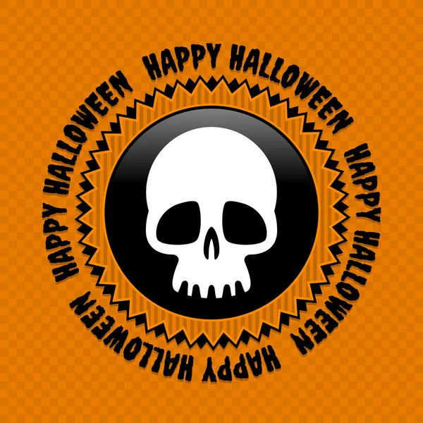 Halloween etiket — Stockvector