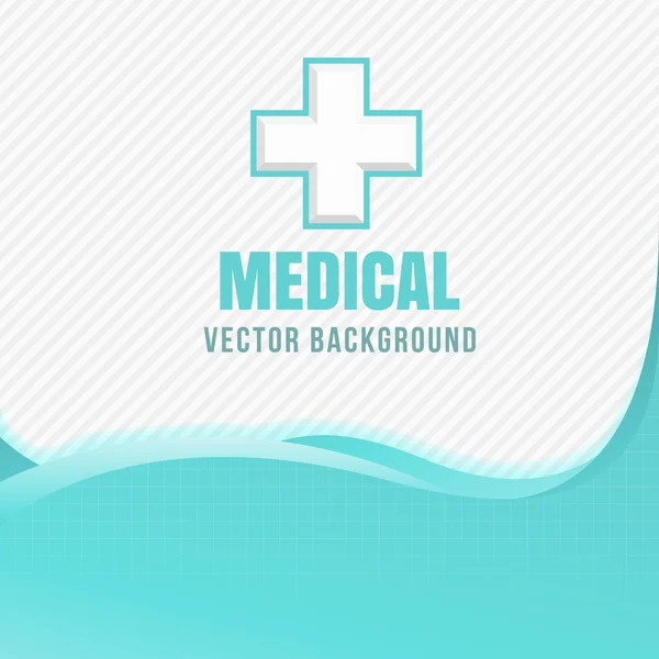 Blå medicinsk design — Stock vektor