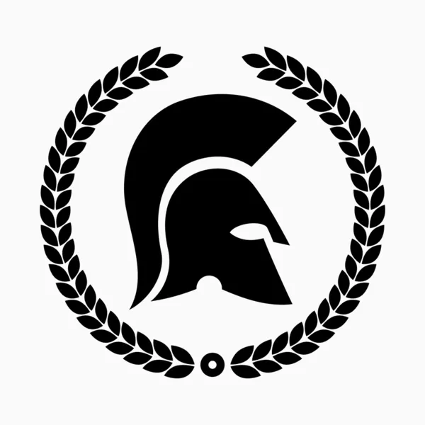 Spartan helmet — Stock Vector