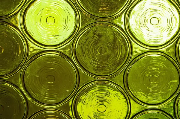 Green glass texture — Stock Photo, Image