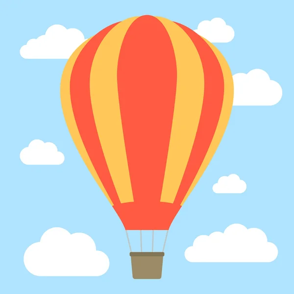 Hot air balloon — Stock Vector