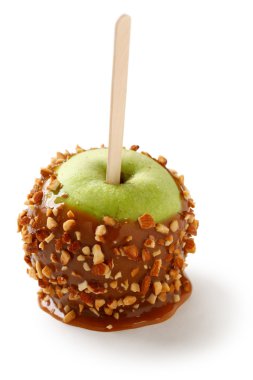 karamelli elma, elma, elma şekeri, toffee elma