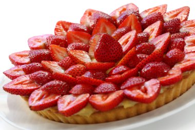 Çilekli tart