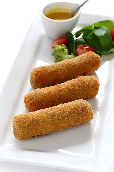 Croqueta holandesa de carne —  Fotos de Stock