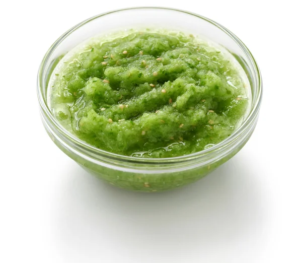 Tomatillo salsa verde — Fotografia de Stock