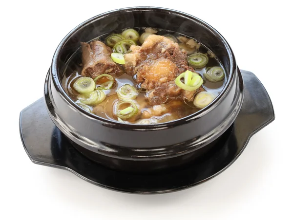 韓国語のオックス テール スープ — ストック写真