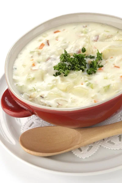 Chowder de almeja —  Fotos de Stock