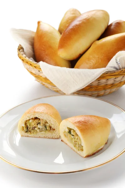 Piroshki, pirozhki — Φωτογραφία Αρχείου