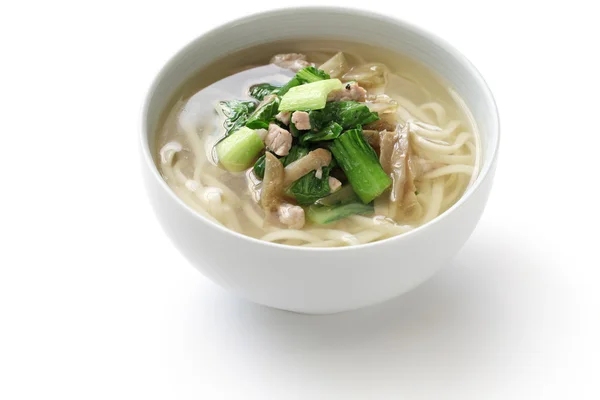 Zha cai rou si mian, kínai tészta étel — Stock Fotó