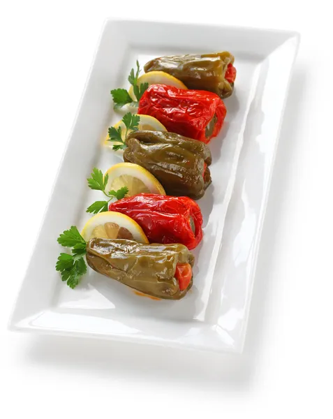 Biber dolmasi, turkish food — Stock Photo, Image