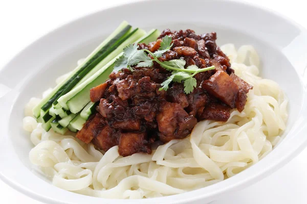 Zha jiang mian, cocina china — Foto de Stock