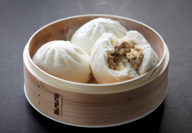 buğulanmış domuz buns