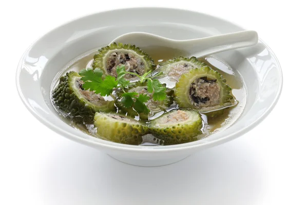 Вьетнамский фаршированный суп из дыни — стоковое фото