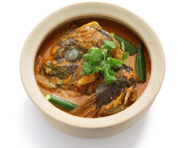 Curry cabeza de pescado —  Fotos de Stock