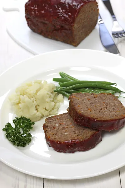 Klassieke meatloaf — Stockfoto