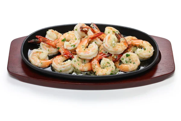 Garnalen scampi 's — Stockfoto