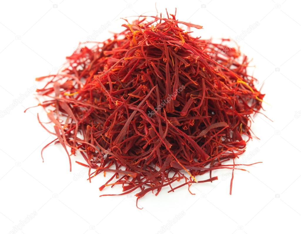 Pile of saffron