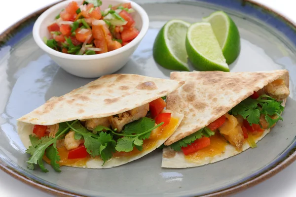 Quesadillas de pollo — Foto de Stock