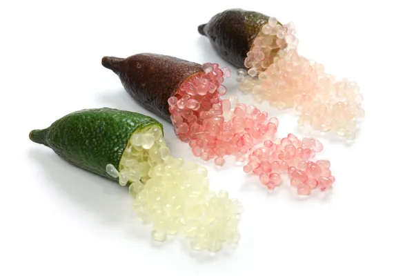 Finger limes, citrus caviar — Stock Photo, Image