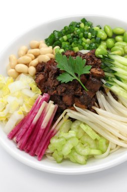 Zha jiang mian(beijing style), Çin noodle yemekleri