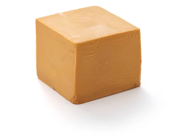 Scandinavian brown cheese — Stock Photo, Image