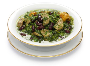 ghormeh sabzi, Farsça ot güveç