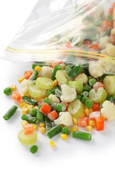 수 제 냉동된 야채 — 스톡 사진