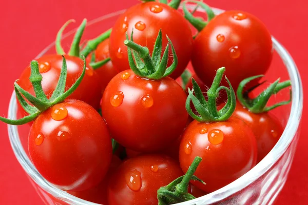 Kirschtomaten, Lycopin-Bild — Stockfoto