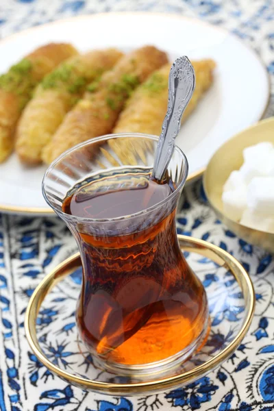 Pausa para té turco — Foto de Stock
