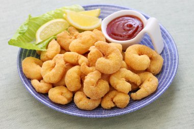 patlamış mısır karides