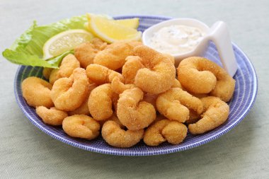 patlamış mısır karides