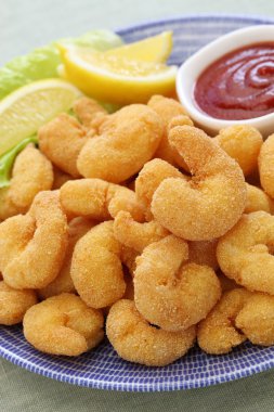 patlamış mısır karides