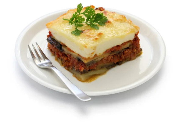 Moussaka fatto in casa — Foto Stock