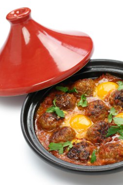 köfte tajine, kefta tagine, Fas yemekleri