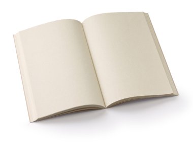 boş paperback açıldı