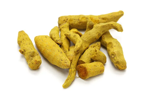 Dried whole turmeric — Stock Photo, Image