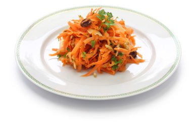 rendelenmiş havuç salad(carottes rapees)