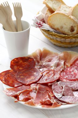 İspanyol salam, sosis ve salam türleri.