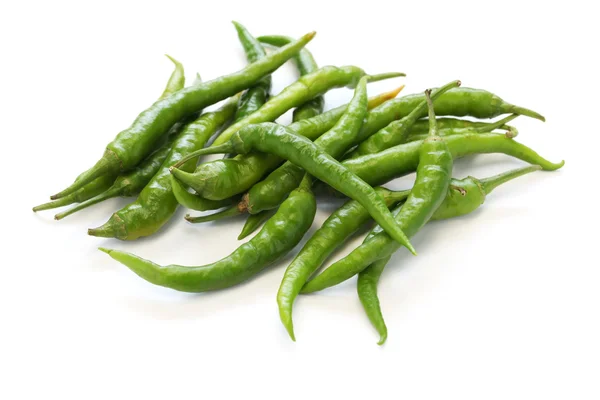 Fresh guindillas peppers — Stock Photo, Image