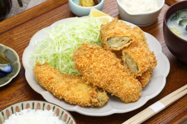 Kaki kızartması (kızartılmış kızarmış istiridye), Japon mutfağı