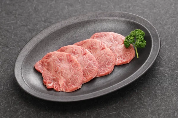 Matsusaka Beef Rare Part Beef Meat Called Makura Japan — Fotografia de Stock