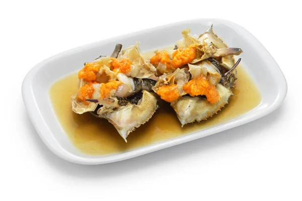 Ganjang Gejang Raw Gazami Crabs Marinated Sweet Spicy Soy Sauce — Photo