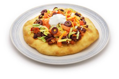 Navajo taco, Amerikan yerlisi kızarmış ekmek.