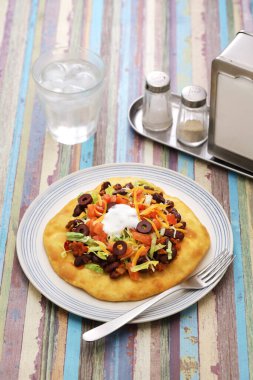Navajo taco, Amerikan yerlisi kızarmış ekmek.
