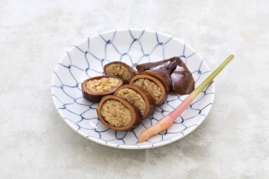 ikameshi (yapışkan pirinç doldurulmuş mürekkep balığı), Japon mutfağı