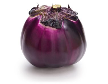 violetta di Firenze, Italian round purple eggplant clipart